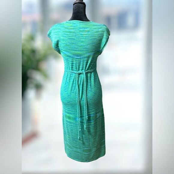 Anthropologie STACIA Bamboo Rope Belt MIDI Dress Size M - Picture 8 of 15